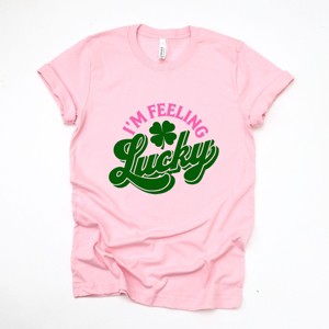 I'm Feeling Lucky Colorful - Women's Short Sleeve Graphic T-Shirt - 1 of 4
