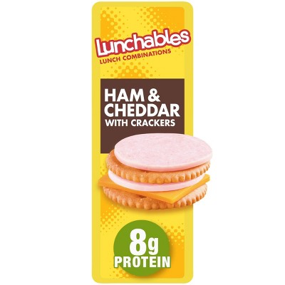 Oscar Mayer Lunchables Ham, Cheddar, and Crackers - 1.9oz