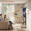 Adjustable Height Mobile TV Stand with Wheels & Storage Drawer for 32-75 Inch TVs,Home Office Living Room-Baofuwish - 3 of 4