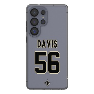 NFL New Orleans Saints Players Game Tactic Clear Cell Phone Case for Samsung Galaxy - 1 of 4
