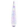 Vickerman 16"x20"x24" White Lit Bottle Brush Tree Set with Multiolor Lights - 3 of 4