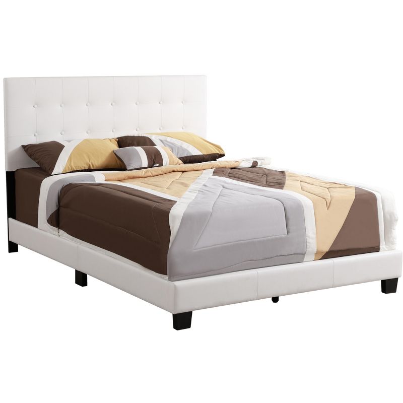 Passion Furniture Caldwell Queen Panel Bed, 1 of 8