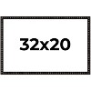 PosterPalooza | 32x20 Bamboo Picture Frame, UV Acrylic, 4 Finishes - Brown, Black, Gold, and Natural - 2 of 4