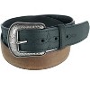 Wrangler Men's Bison and CrazyHorse Leather Belt with Billets - 4 of 4