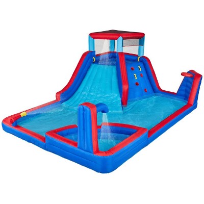 Sunny & Fun Large Inflatable Kids Backyard Water Slide Park