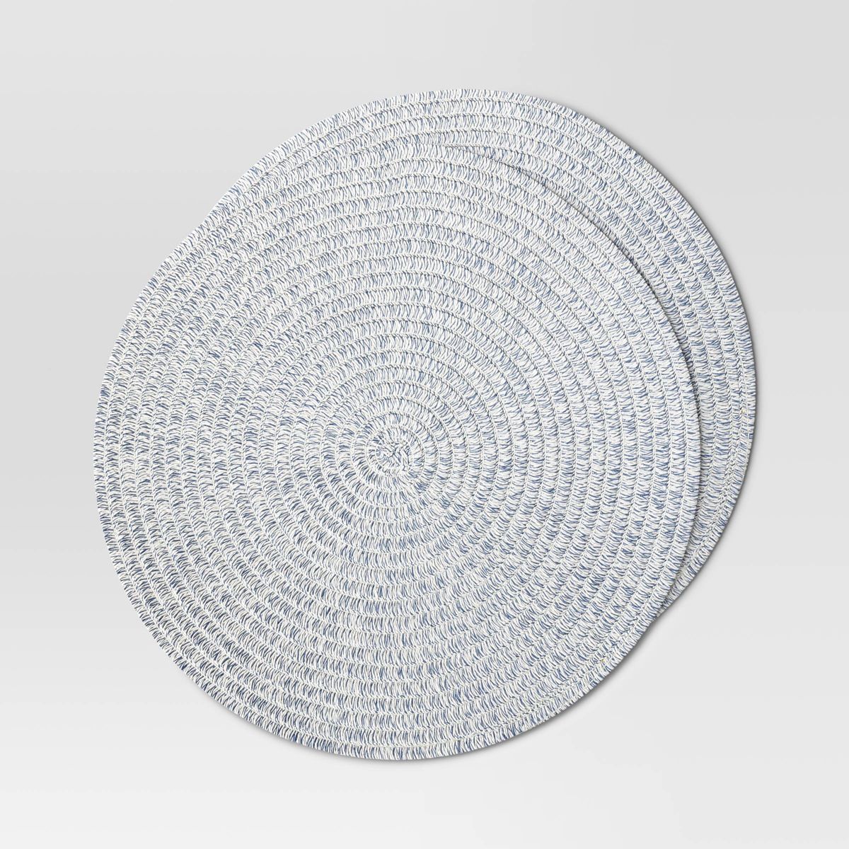 2pk Paper Charger Blue Heathered - Threshold™