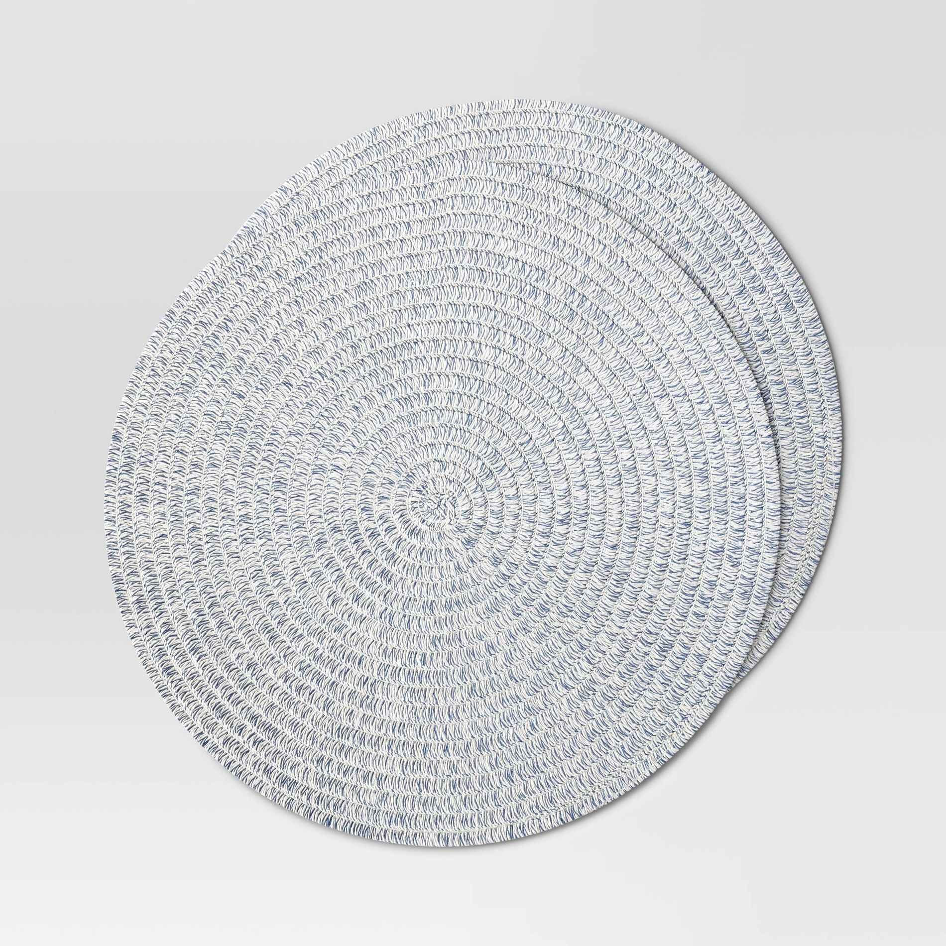 2pk Paper Charger Blue Heathered - Threshold™