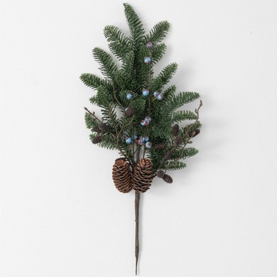 Sullivans Noble Pine Artificial Stem 21"H Green