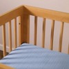 Babyletto Dewdrop Muslin Crib Sheet, GOTS Certified Organic Cotton - 3 of 4