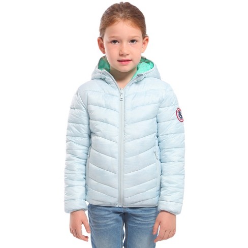 Girls lightweight hotsell puffer coat