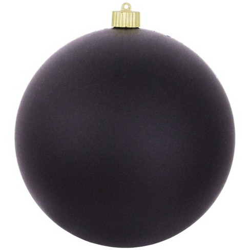 Christmas By Krebs Onyx Black Shatterproof Matte Christmas Ball Ornament 8 200mm Target
