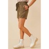 Women's Tencel Paperbag Shorts - Hayden LA - 2 of 4