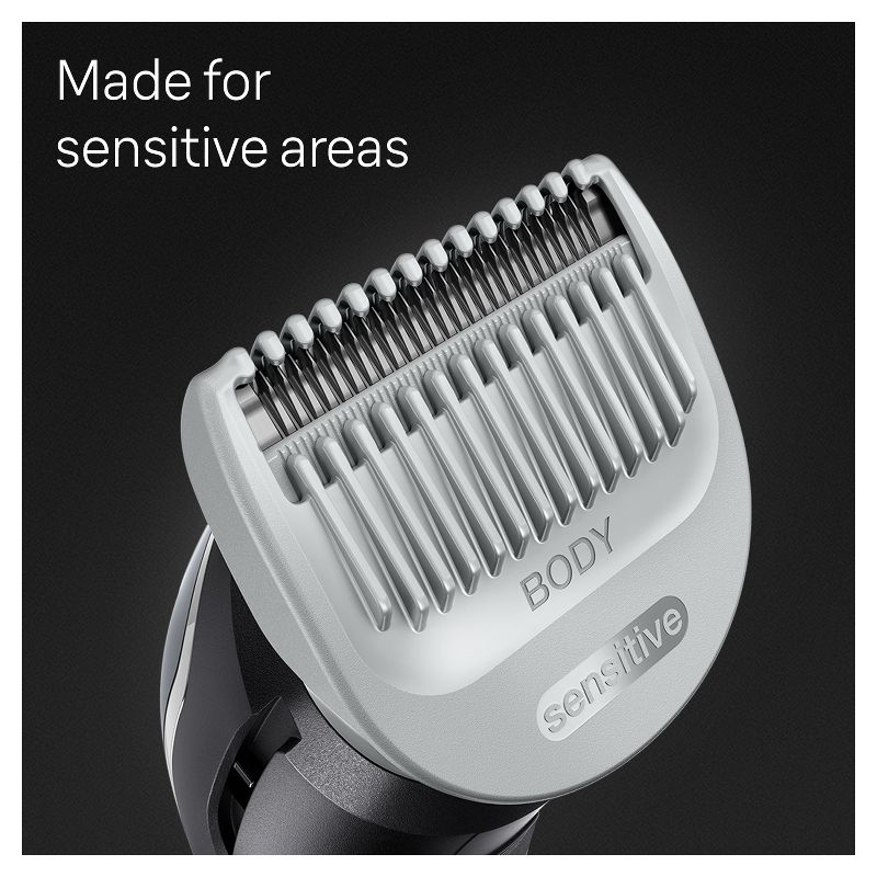 Braun Series 3 BG3340 Men&#39;s Rechargeable Body Groomer + 2 Attachment Combs, 6 of 11