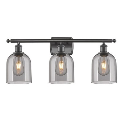 Bella - 3 Light Bath Vanity In Industrial Style-10.5 Inches Tall and 25.5 Inches Wide