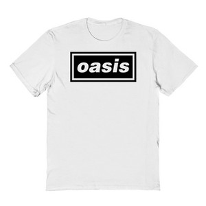 Oasis Men's Decca Logo Short Sleeve Graphic Cotton T-Shirt - 1 of 1