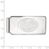 Black Bow Jewelry 10k White Gold Penn State Nittany Lions NCAA Money Clip - 2 of 3