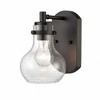 Elk Home Salamanca 1 - Light Vanity in  Matte Black - 3 of 3