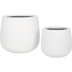 Jasper Planter Pot Set Of 2 - PAT1535 - Indoor/Outdoor -Safavieh - 1 of 4