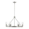 Livex Lighting Lansdale 6 - Light Chandelier in  Brushed Nickel - 2 of 4