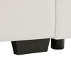 Sapphtopaz Storage Ottoman Footrest Upholstered Ottoman with Storage Shoe Bench Vanity Stool for Living Room, Bedroom, Entryway - 2 of 4
