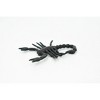 Collectible Wildlife Gifts | Scorpion, Black,  Black, Rubber Toy Animal, Realistic Figure, Model,   Educational Gift,     2 1/2"     F1665 B74 - 4 of 4