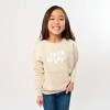 The Juniper Shop Free Spirit Ghost Distressed  Youth Sweatshirt - 2 of 4