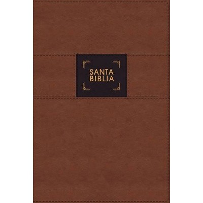 Nbla Biblia de Estudio Gracia Y Verdad, Leathesoft, Café, Interior a DOS Colores, Con Índice - by  Vida (Leather Bound)