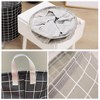 13"x13"x17" Foldable Round Laundry Basket–Storage Bin with Handles, Organizer for Clothes, Toys, Baby & Pet Items - 4 of 4