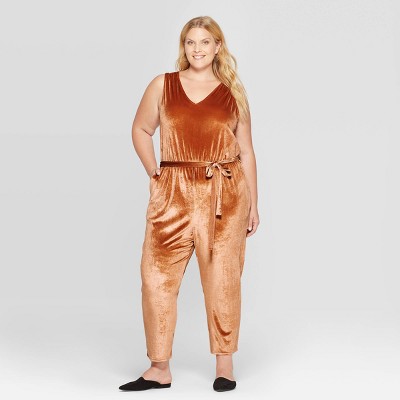 velvet jumpsuit target