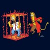 Men's The Simpsons Devil Flanders Long Sleeve Shirt - 2 of 4