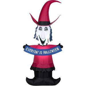 Gemmy Airblown Inflatable Shock Disney, 4 ft Tall, Red - 1 of 4