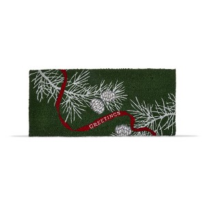 TAG Holiday Greetings Estate Coir Mat - 1 of 1