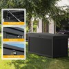 Chic Crate - 260 Gallon Water Resistant Resin Lockable Deck Box - 3 of 4