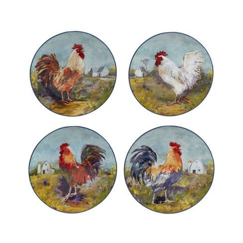 Susan winget rooster plates sale