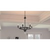 Adelaide Matte Black Chandelier - 3 of 4