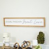 VIP Wood 28 in. White Small Things Love Sign - 3 of 4