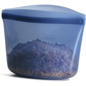 Premium Silicone Reusable Food Storage Bowl, Leak-free Container, Microwave, Oven, Dishwasher Safe - 1 of 4