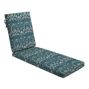 ARDEN Foam Outdoor Chaise Lounge Cushion, 21 x 72, made with ProFoam, Rain-proof, Fade Resistant - 1 of 4