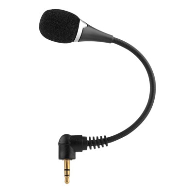 INSTEN VOIP / SKYPE Mini Flexible Microphone, Black