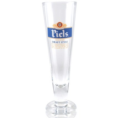 Piels Beer Officially Licensed 22 Ounce Tall Pilsner Glass, Set of 2