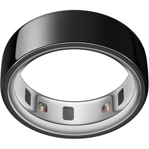 Open Box Oura Ring 4 - Black - Size 11 - Smart Ring - Unique Sizing, Not Standard US Ring Sizes - Sleep Tracking Wearable - Fitness Tracker - 1 of 3