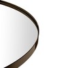 TEHOME Yolanta Circular Round Stainless Steel Framed Wall Mounted Bathroom Vanity Mirror - 2 of 4