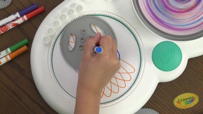 Crayola Spin & Spiral Art Station Deluxe, DIY Crafts, Toys for  Boys & Girls, Gift, Ages 6, 7, 8, 9 : Toys & Games