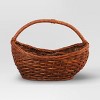 Woven Decorative Basket with Handle Brown - Threshold™ - 3 of 4