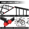 Commercial Floor Bike Rack Stand Heavy Duty,5/10 Bike Parking Rack,Steel Outdoor Bike Rack for Garages,Stores,Schools,Solid & Easy to Assemble - 4 of 4