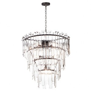 Maxim Lighting Warren 12 - Light Pendant in  Dark Bronze - 1 of 3