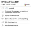 HP Smart Tank 6001 Wireless All-In-One Color Refillable Supertank Printer, Scanner, Copier - White (2H0B9A): Inkjet Printer, Wi-Fi Enabled - 2 of 4
