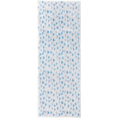 Cozy Living Blue Hills Runner Rug – Tranquil Landscape Accent Rug for Hallways, Entryways, and Narrow Spaces, 21"X54"