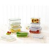 Glasslock Oven, Freezer, and Microwave Safe Stackable Glass Food Storage & Bakeware Container Set w/ Latching Lids for Storage and Meal Prep - image 2 of 2