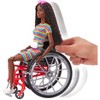 Barbie Fashionistas Doll #166 with Wheelchair & Crimped Brunette Hair - image 3 of 4